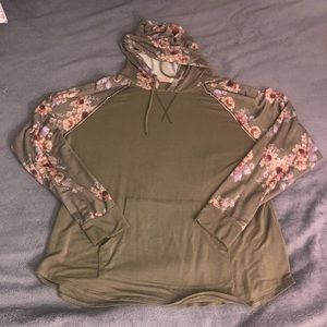 Long Sleeve Hooded Shirt